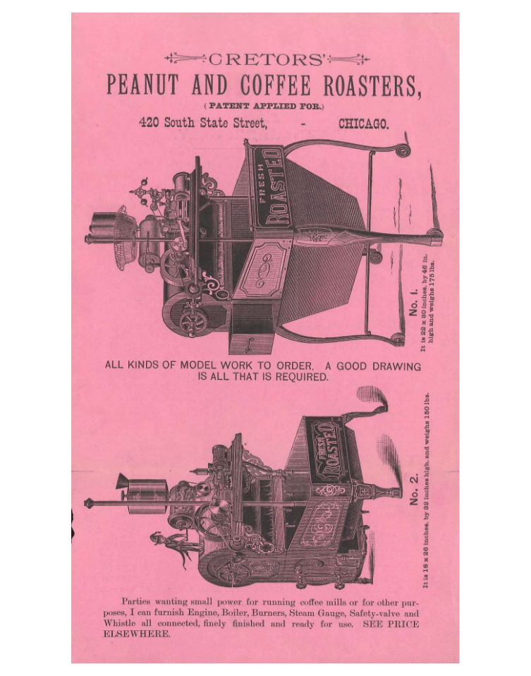 Cretors Catalog from 1887