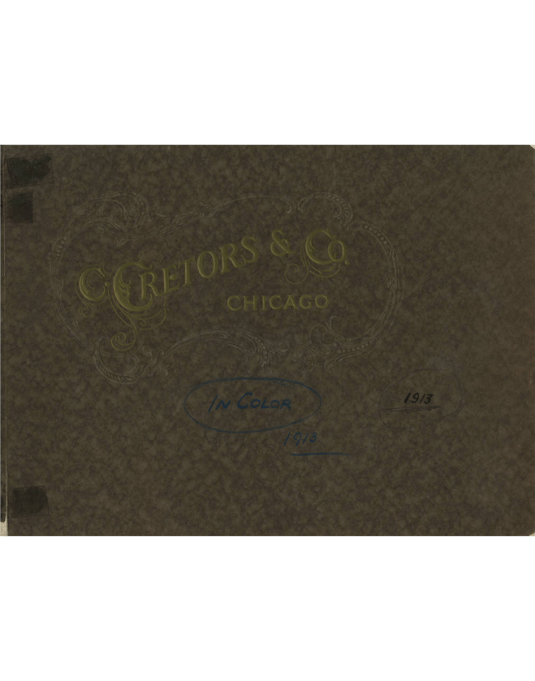 1913 Catalog Original