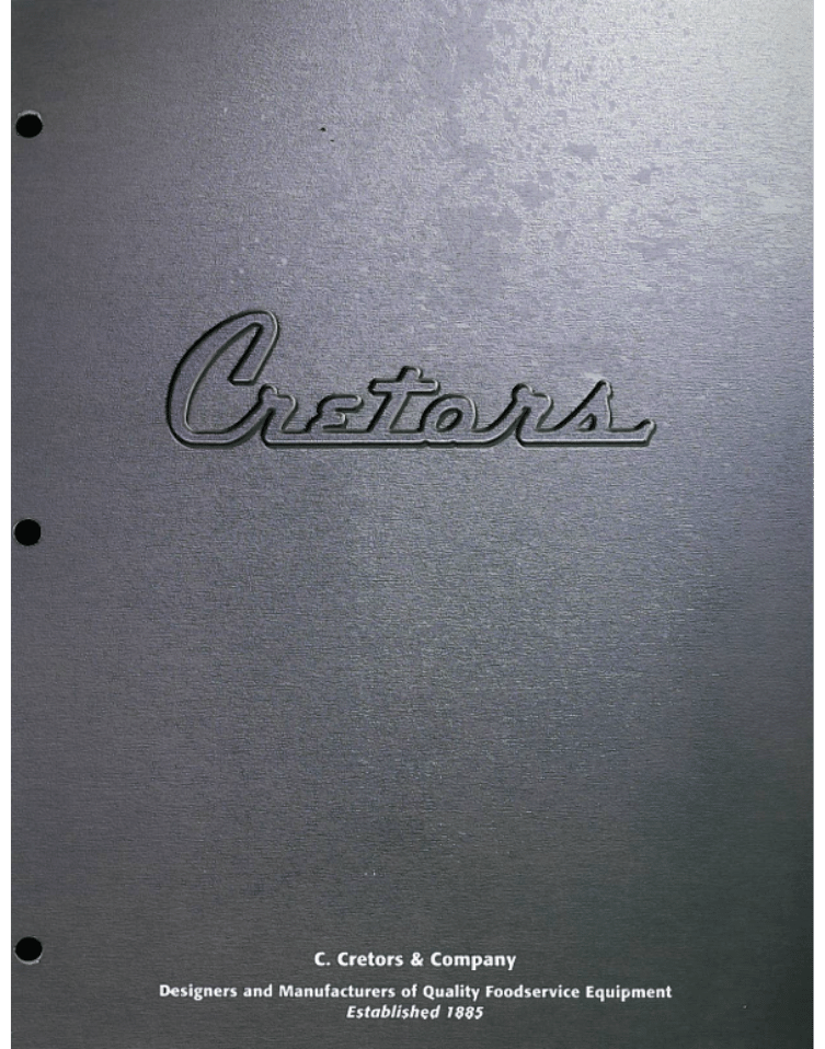 2002 Designer and Manufacturers of Quality Food Service Equipment Catalog