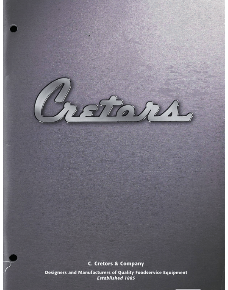 2004 Designer and Manufacturers of Quality Foods Service Equipment Catalog One