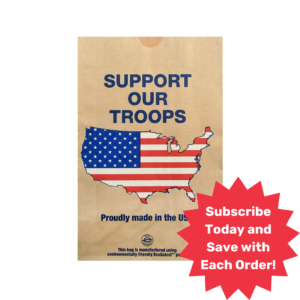 Support our Troops Popcorn Bags / 2.50 OZ / 500 CT