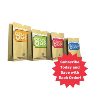Eco Bags Blue Print / 1.5 OZ / 1000 CT