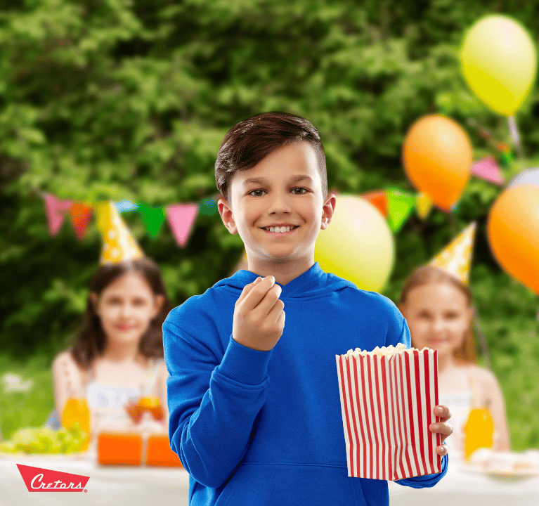 party rental concession equipment popcorn at party