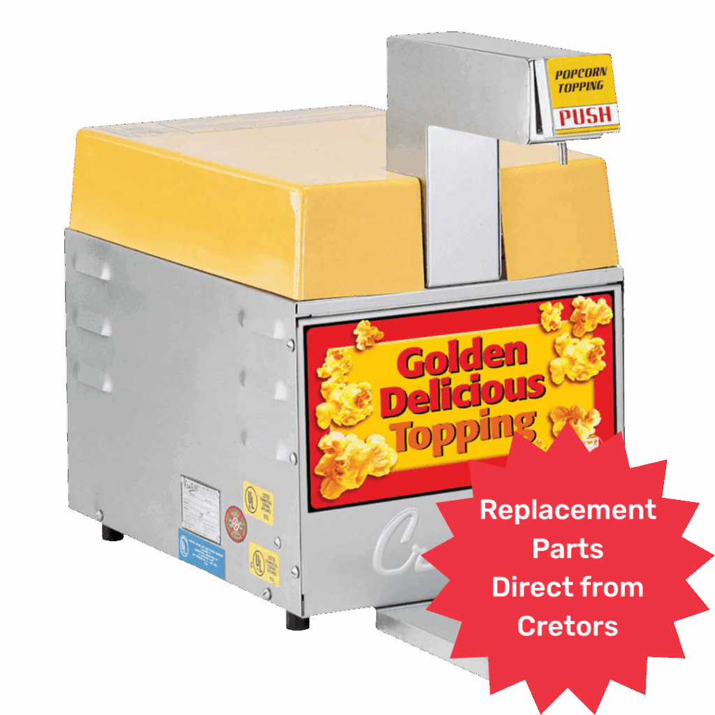 cretors countertop dispenser replacement parts
