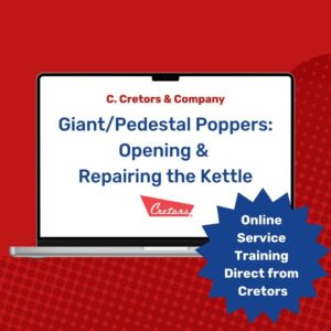 Giant/Pedestal Poppers - Opening & Repairing the Giant Kettle