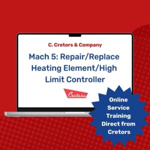 Mach 5: Repair/Replace Heating Element/High Limit Controller