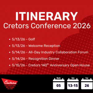 Cretors Conference 2026 Sponsor Registration